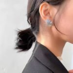 Stud Earrings with Bling Zircon Stone for Women Korean Earring - Image 2