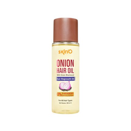 skin'O Onion Hair Oil With Onion Blackseed Hair Regrowth Oil