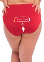 Womens Full Back Cover Basic Cotton Brief Panties